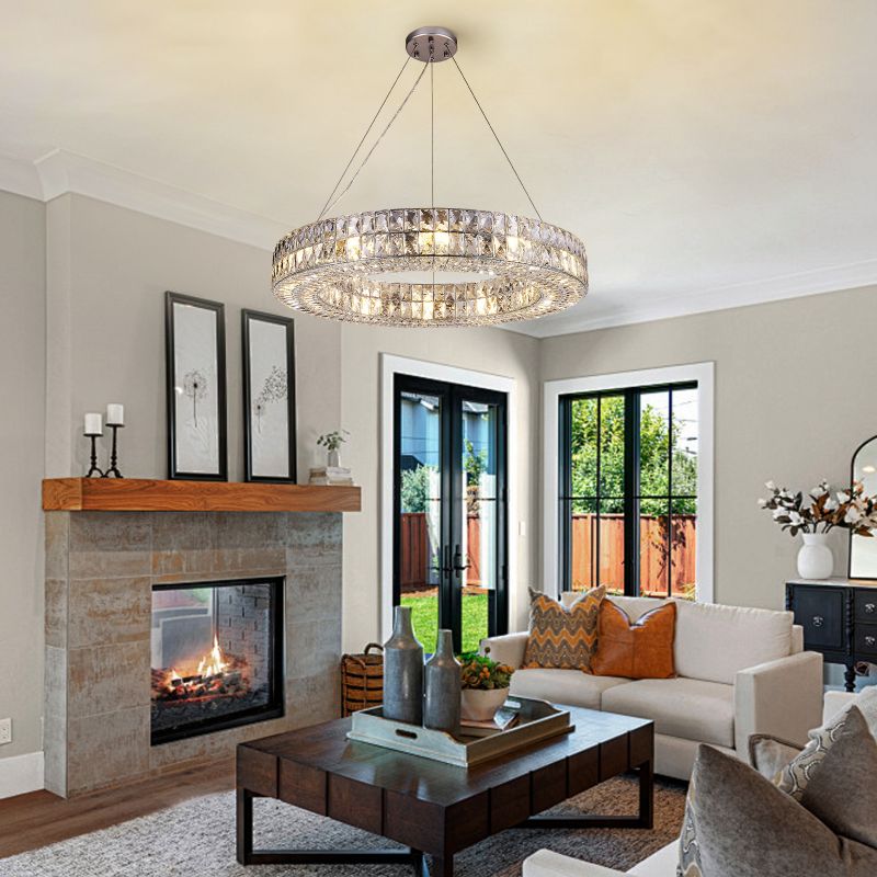Gadsden Crystal Series Chandelier-MEET LIGHTING