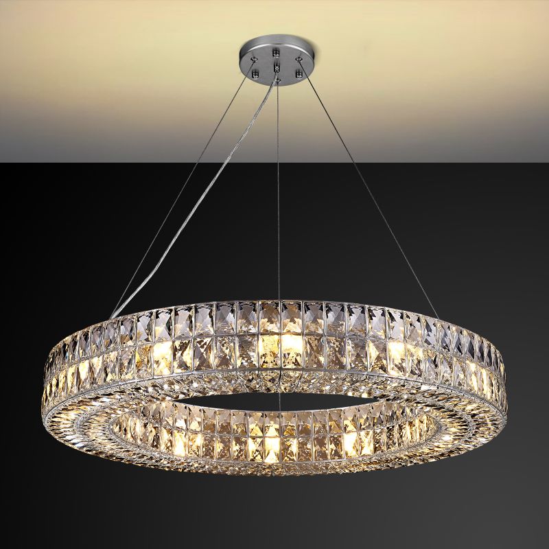 Gadsden Crystal Series Chandelier-Meet Lighting