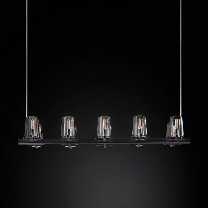 Kuseau Linear Chandelier-MEET LIGHTING