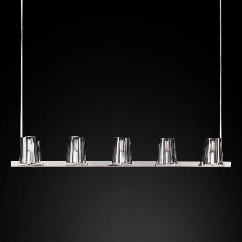 Kuseau Linear Chandelier-MEET LIGHTING