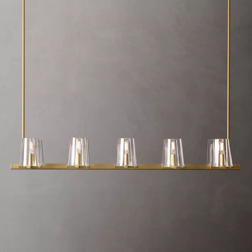 Kuseau Linear Chandelier-MEET LIGHTING