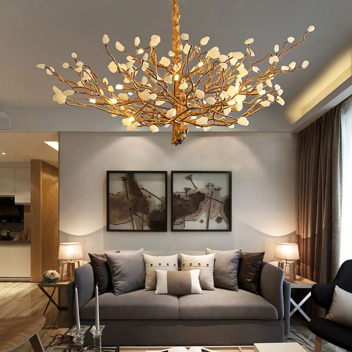 Gemstone Branch Chandelier-MEET LIGHTING