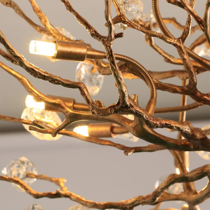 Gemstone Branch Chandelier-MEET LIGHTING