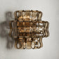 Ghiaccio Art Glass Wall Sconce-Meet Lighting