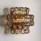 Ghiaccio Art Glass Wall Sconce-Meet Lighting