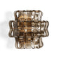 Ghiaccio Art Glass Wall Sconce-Meet Lighting