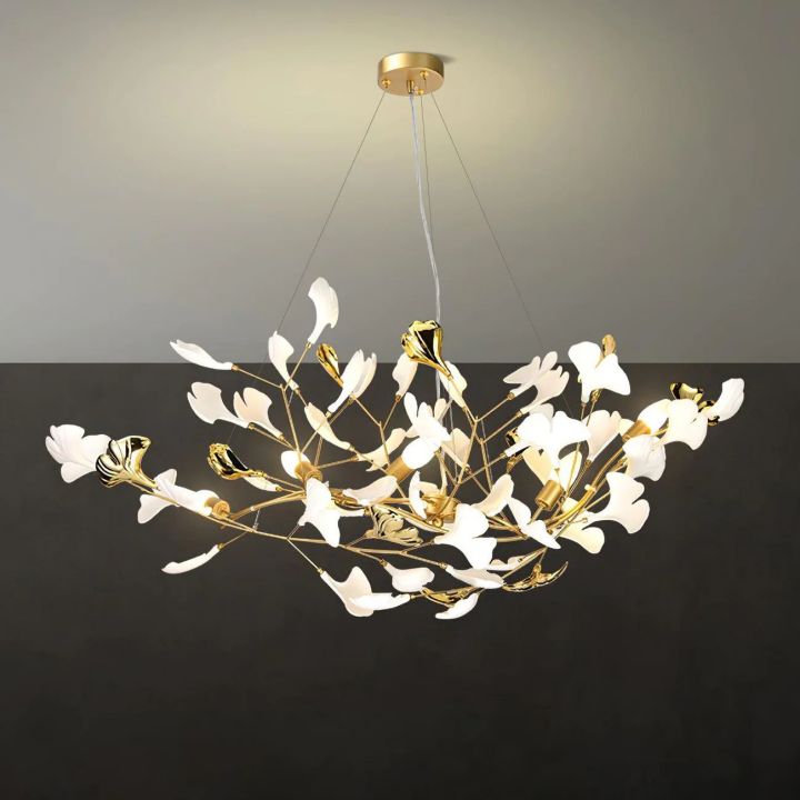 Gingko Luxury Chandelier Style D-Meet Lighting