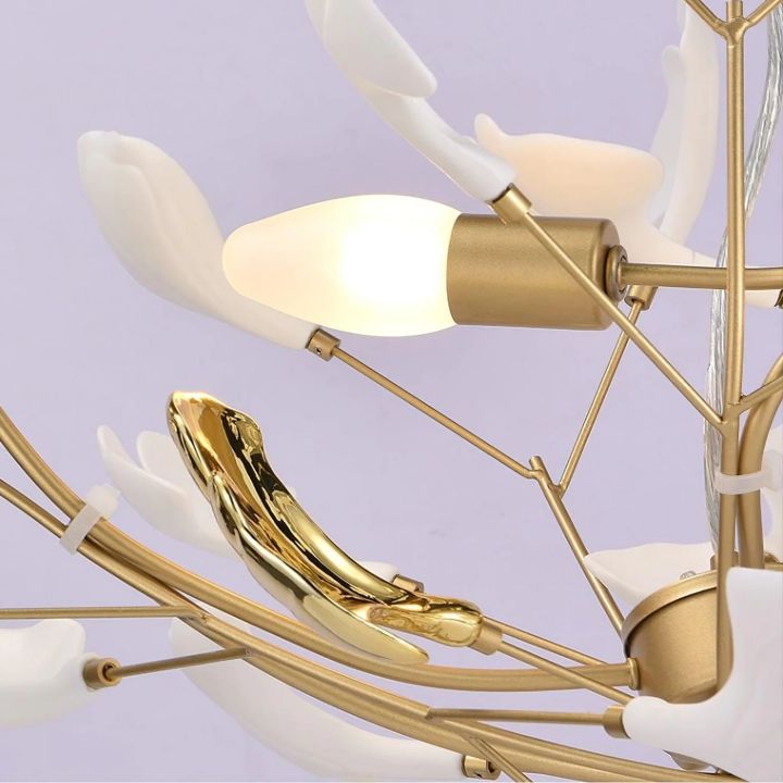 Gingko Luxury Chandelier Style D-Meet Lighting