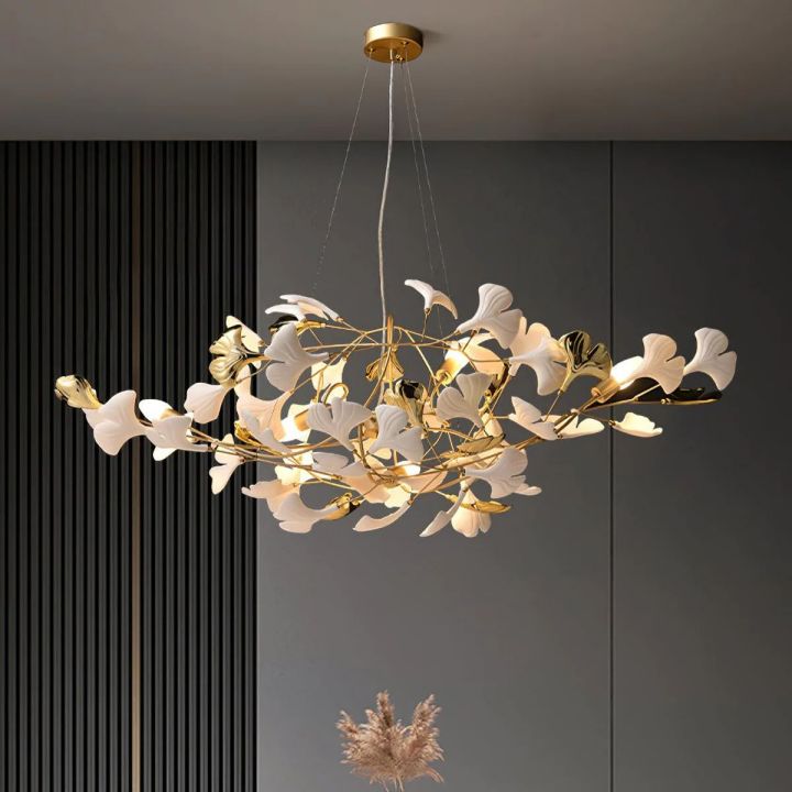 Gingko Luxury Chandelier Style D-Meet Lighting