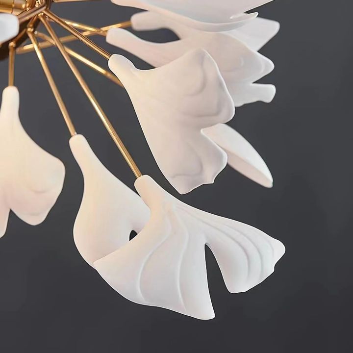 Gingko Luxury Chandelier Style E-Meet Lighting