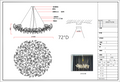 Ginkgo Round Chandelier Custom-MEET LIGHTING