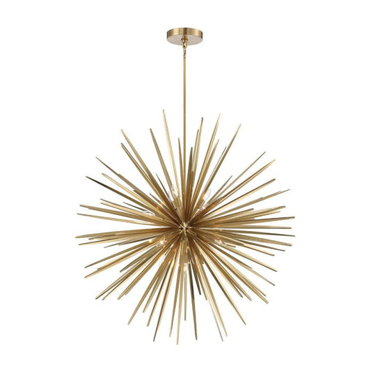 Giselle Round LED Chandelier-Meet Lighting