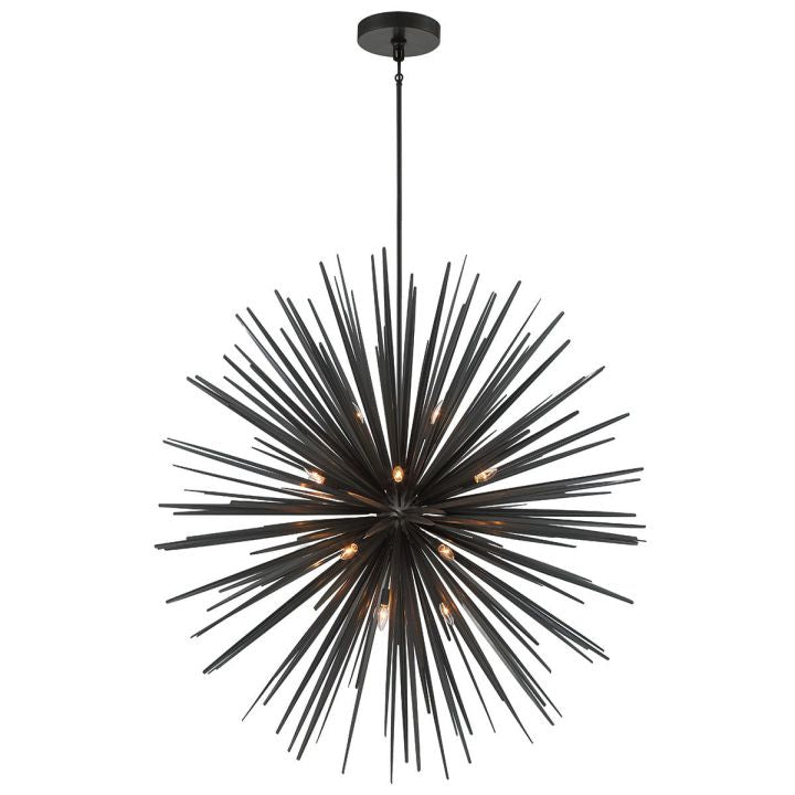 Giselle Round LED Chandelier-Meet Lighting