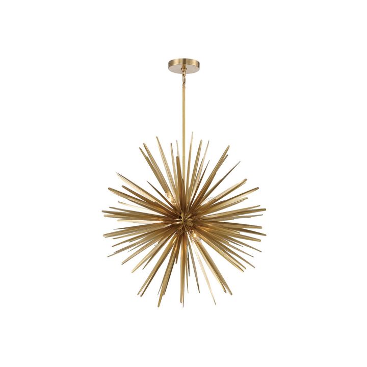 Giselle Round LED Chandelier-Meet Lighting