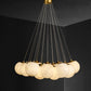 Givarna Alabaster Multi-lights Chandelier-Meet Lighting