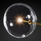 Darrance Modern Glass Globe Six-Arm Chandelier 54" chandelier Kevin Studio Inc   