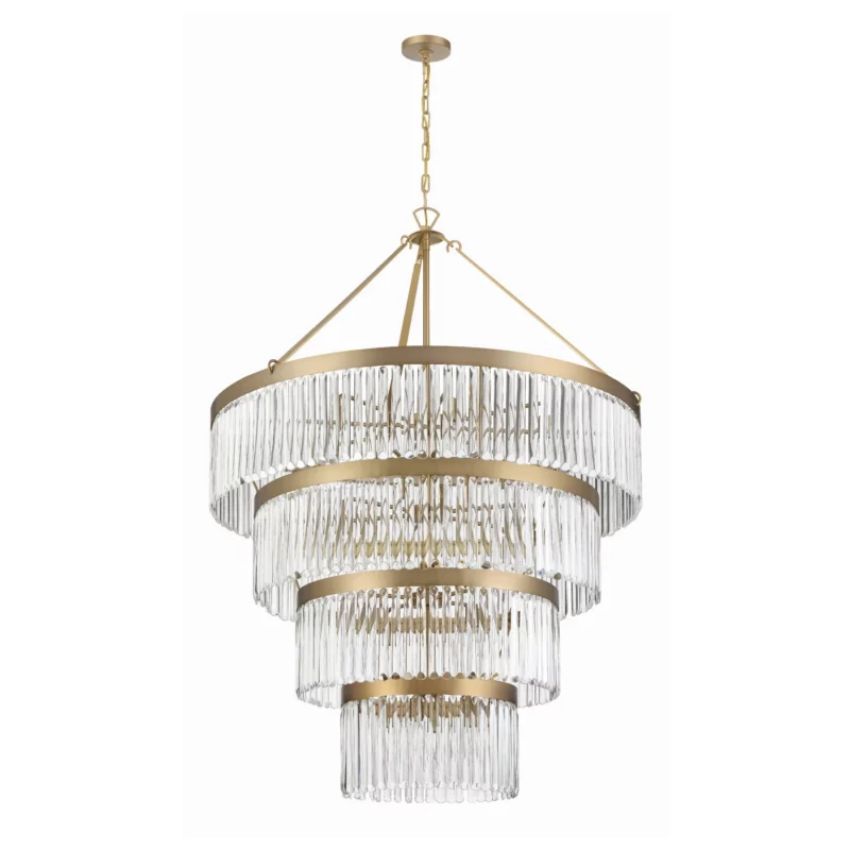 Grant 4-Tier Round Chandelier 40"-MEET LIGHTING