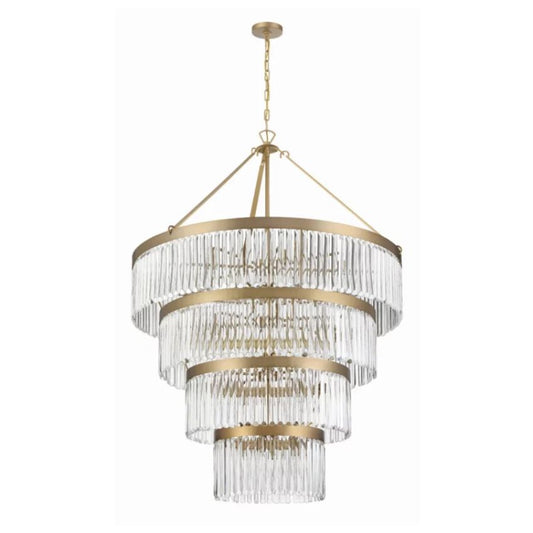 Grant 4-Tier Round Chandelier 40"-Meet Lighting