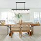 Grant Rectangle Chandelier-Meet Lighting