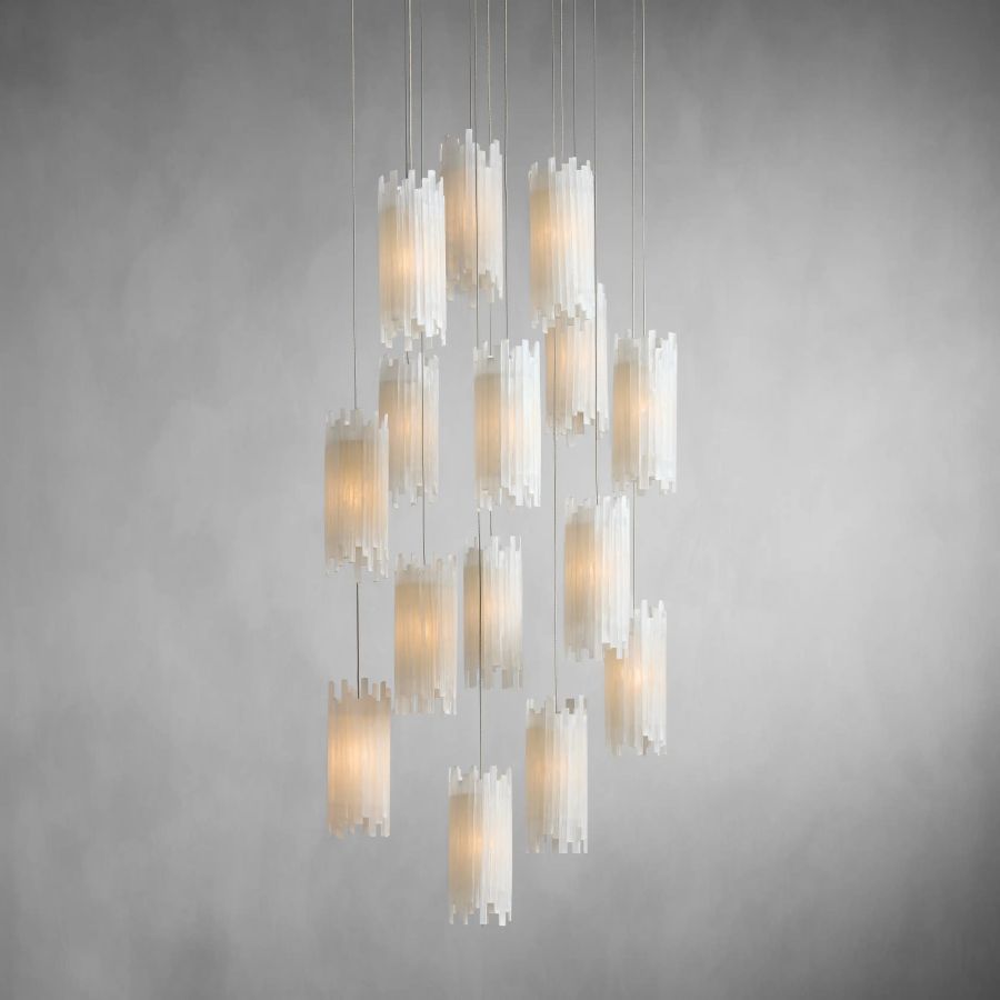 Gule Round Chandelier-Meet Lighting