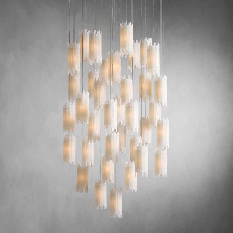 Gule Round Chandelier-Meet Lighting