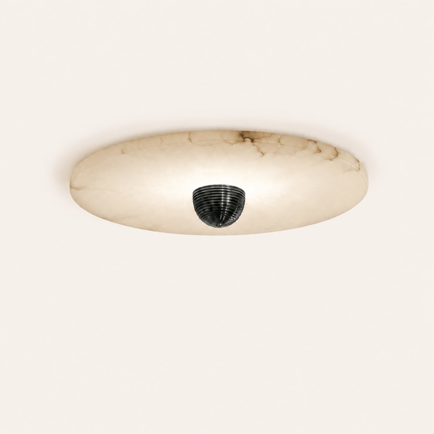 Median Alabaster Flush mount Wall Sconce by Meetlighting