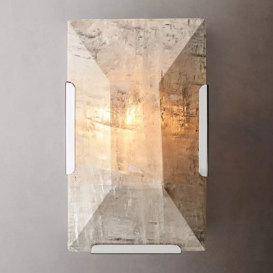 Harson Calcite Wall Lamp (short) chandeliers for dining room,chandeliers for stairways,chandeliers for foyer,chandeliers for bedrooms,chandeliers for kitchen,chandeliers for living room Rbrights   