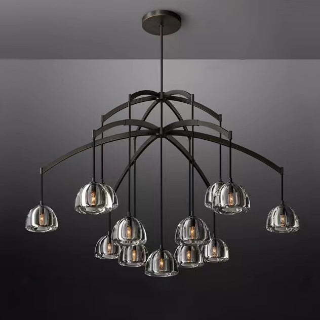 Hamisphere Round Chandelier 36″ 48” 60”-Meet Lighting