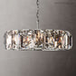 Harlow Crystal Round Chandelier 43"-Meet Lighting