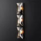 Harlow Crystal Triple Wall Sconce-Meet Lighting