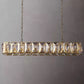 Harlow Multi Crystal Rectangular Chandelier-Meet Lighting