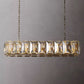 Harlow Multi Crystal Rectangular Chandelier-Meet Lighting