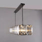 Harlow Multi Crystal Rectangular Chandelier-Meet Lighting