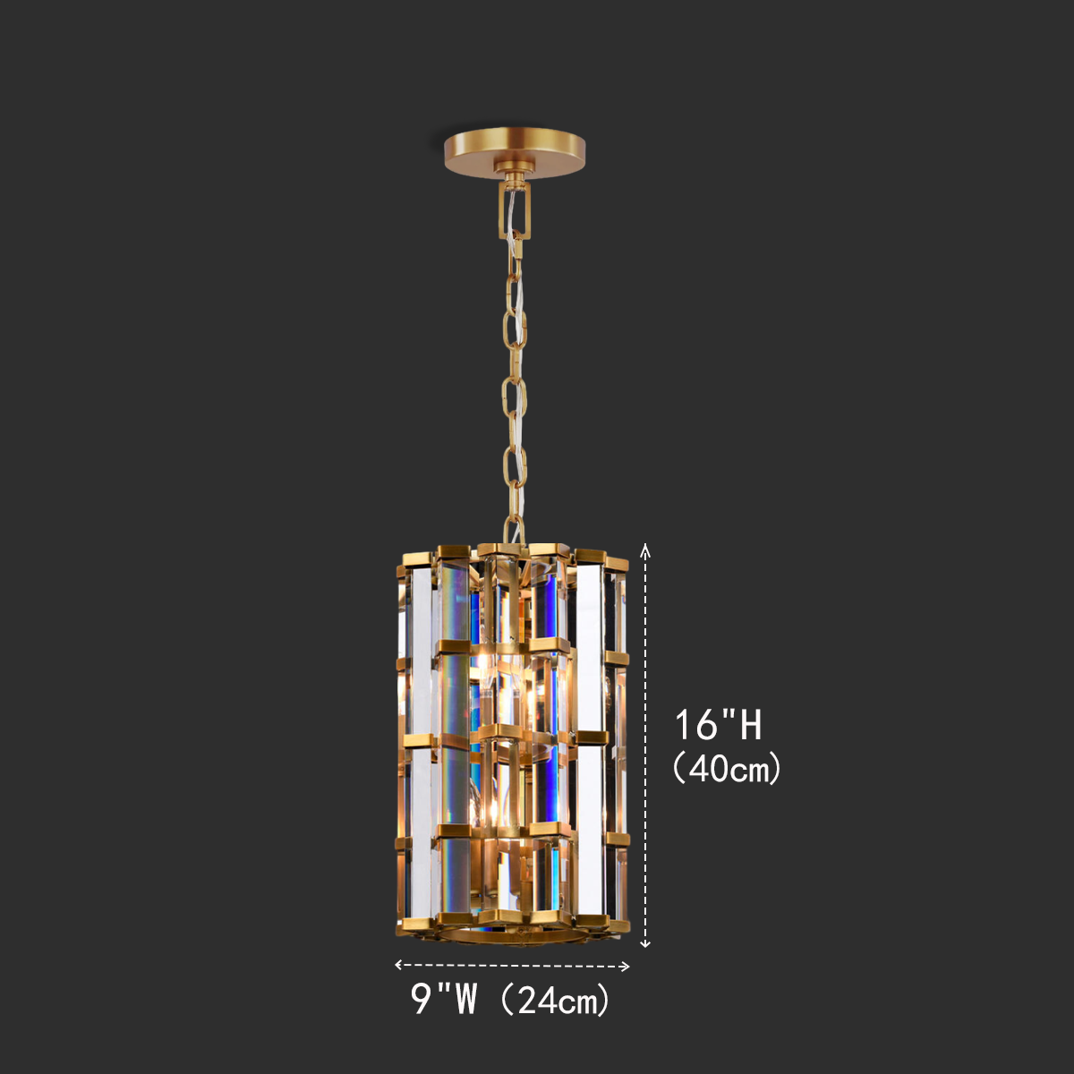 Harly Cylindrical Pendant-Meet Lighting