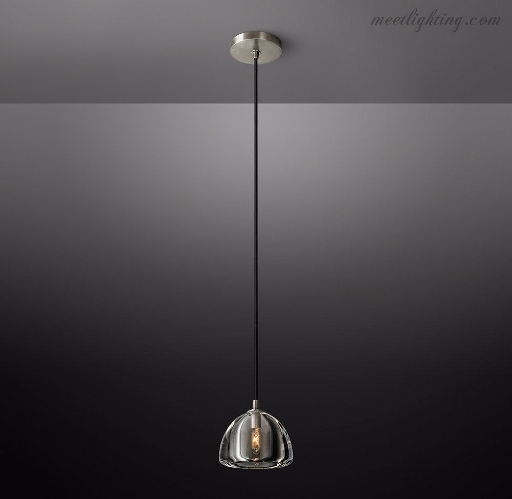 Hemisphera Modern Glass Pendant Light-Meet Lighting