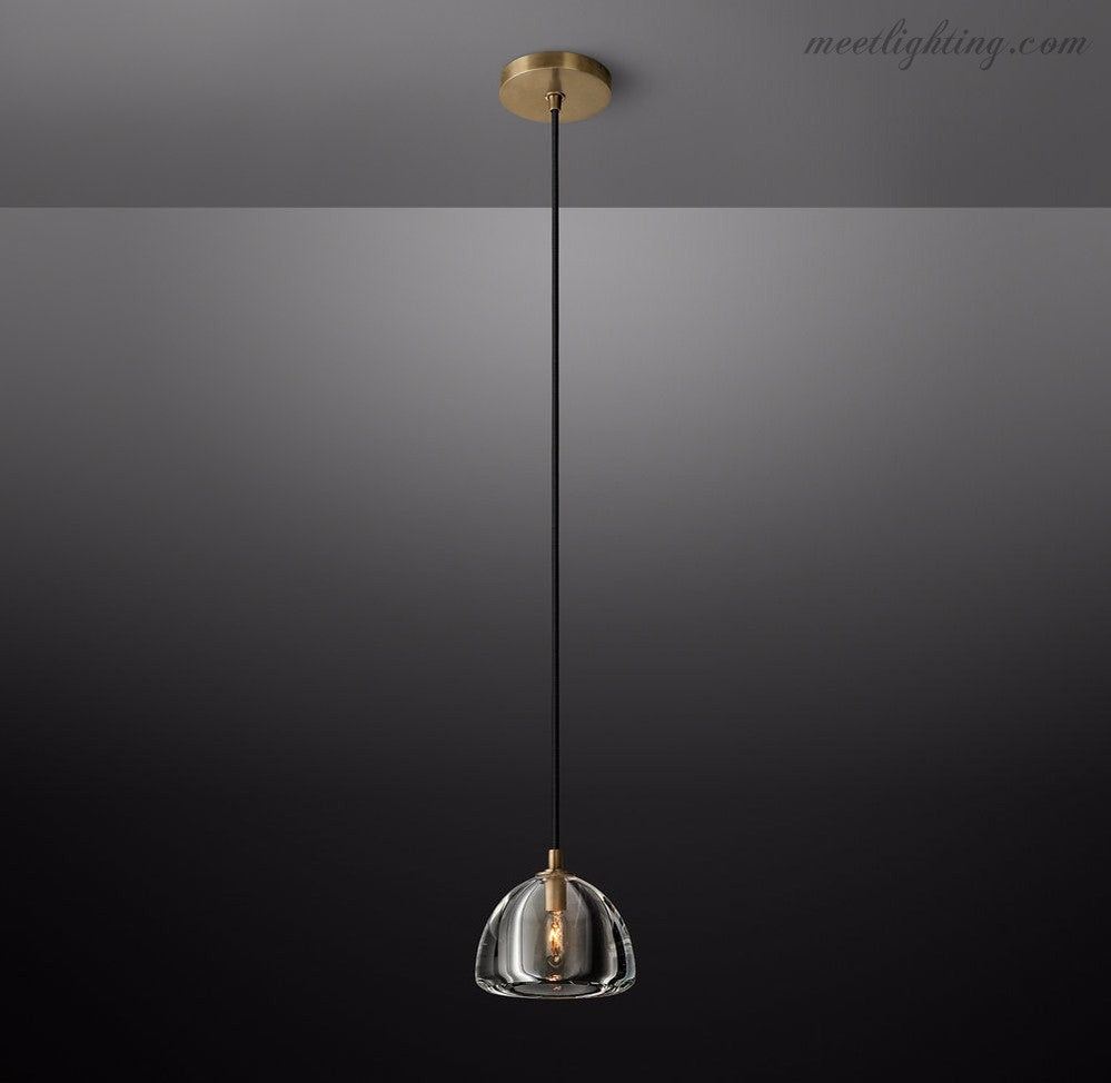 Hemisphera Modern Glass Pendant Light-Meet Lighting