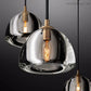 Hemisphera Modern Glass Round Chandelier 36''-Meet Lighting