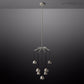 Hemisphera Modern Glass Round Chandelier 36''-Meet Lighting