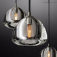 Hemisphera Modern Glass Round Chandelier 36''-Meet Lighting