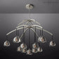 Hemisphera Modern Glass Round Chandelier 60''-Meet Lighting