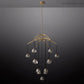 Hemisphera Modern Glass Round Chandelier 60''-Meet Lighting