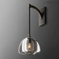 Hemisphera Modern Glass Wall Sconce-Meet Lighting