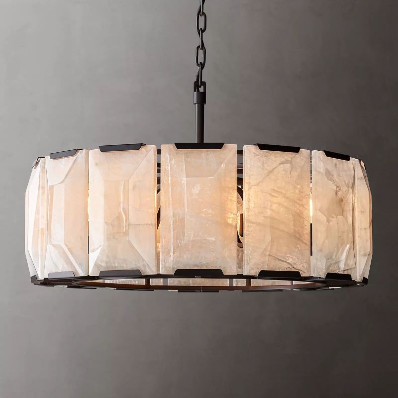 Harley Calcite Round Chandelier