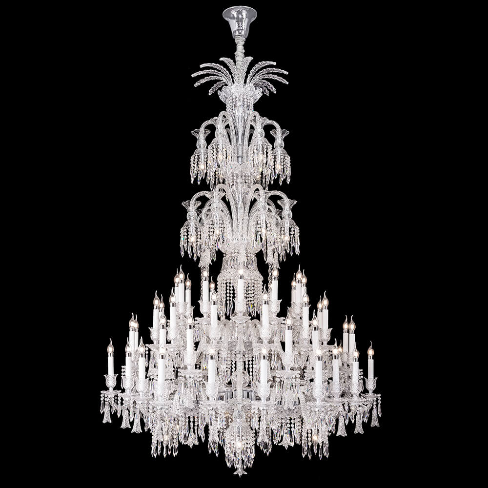 Huge Baccarat Museum Crystal Chandelier-Meet Lighting