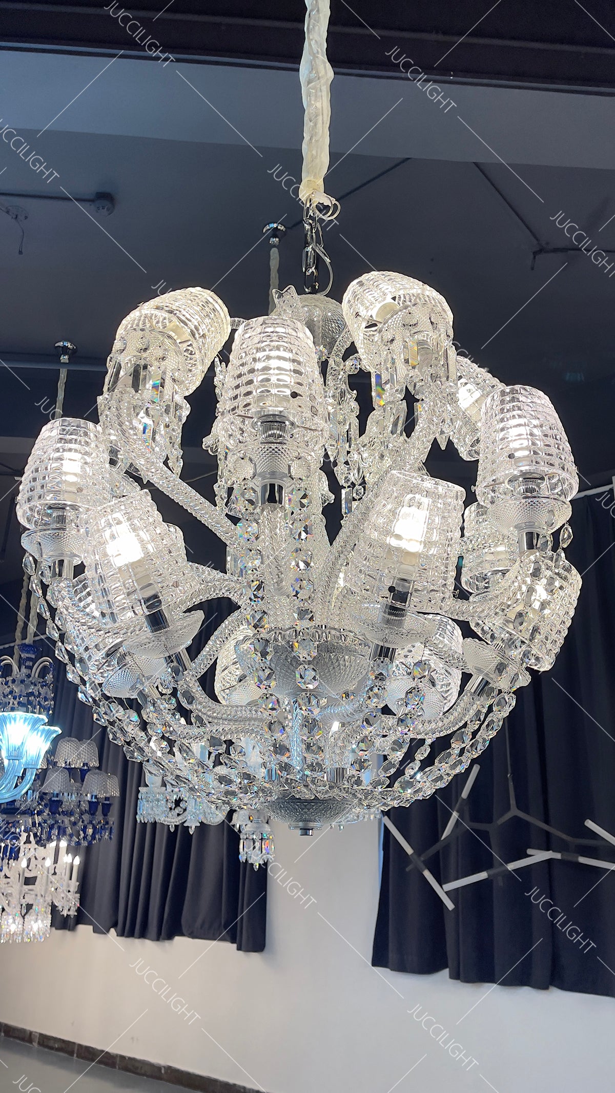 Baccarat Le Roi Soleil Crystal Chandelier