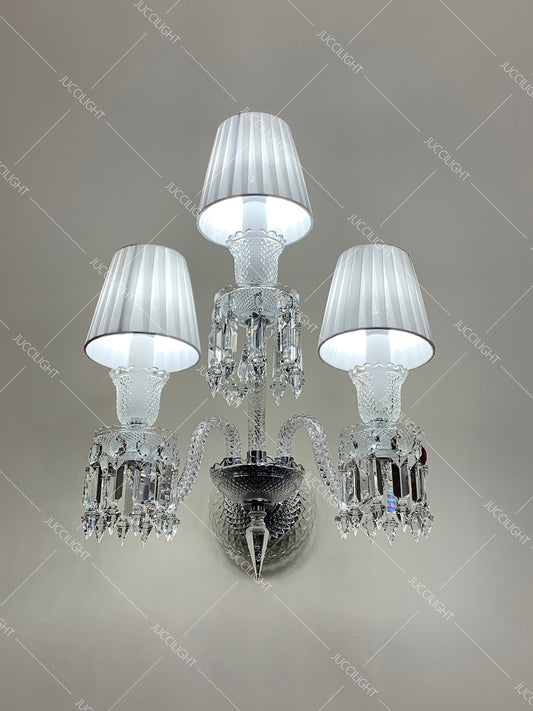 Zenith Baccarat Crystal Wall Sconce