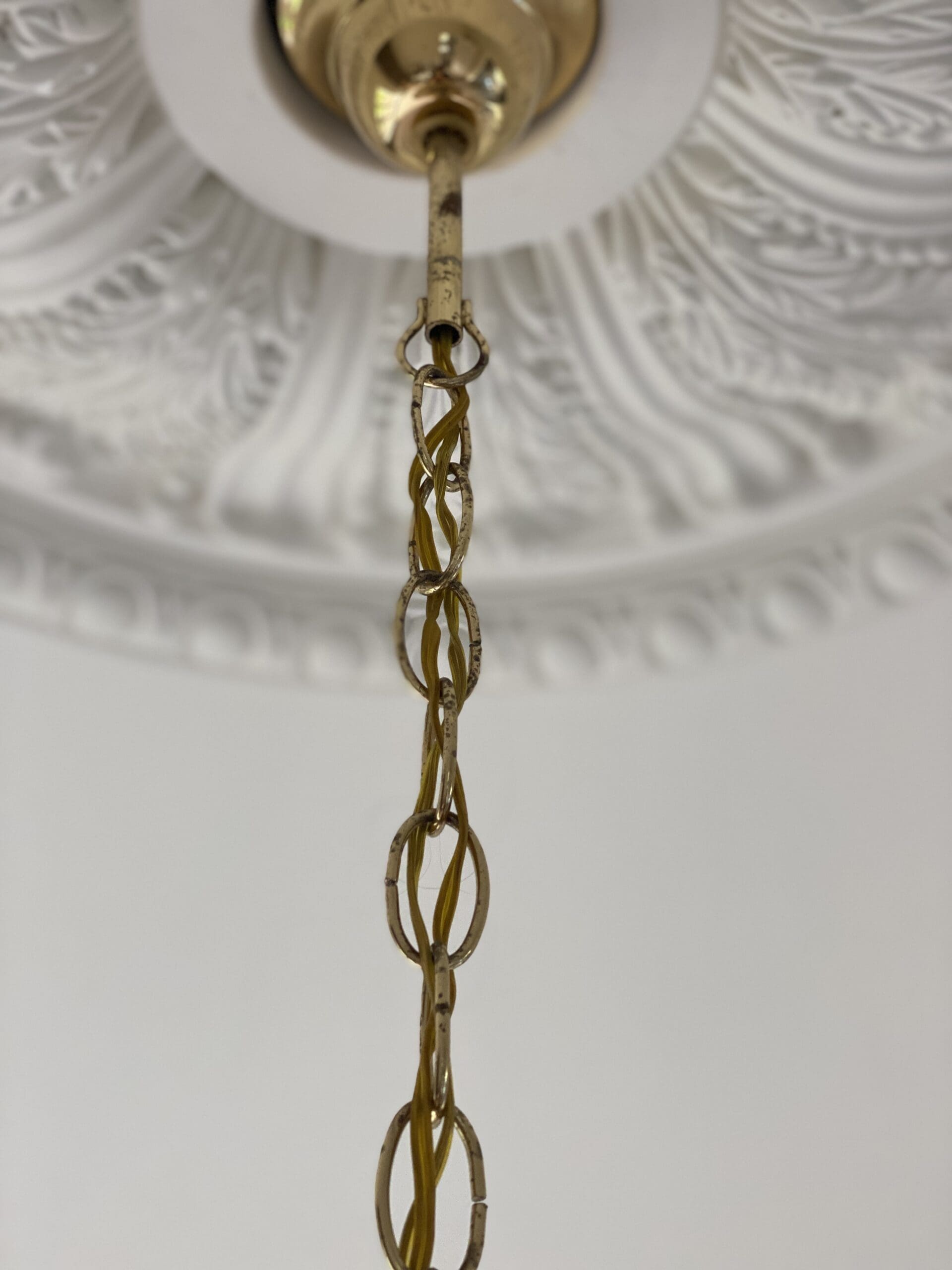 Vintage – Murano Teardrops Chandelier – 70s – Pink prisms