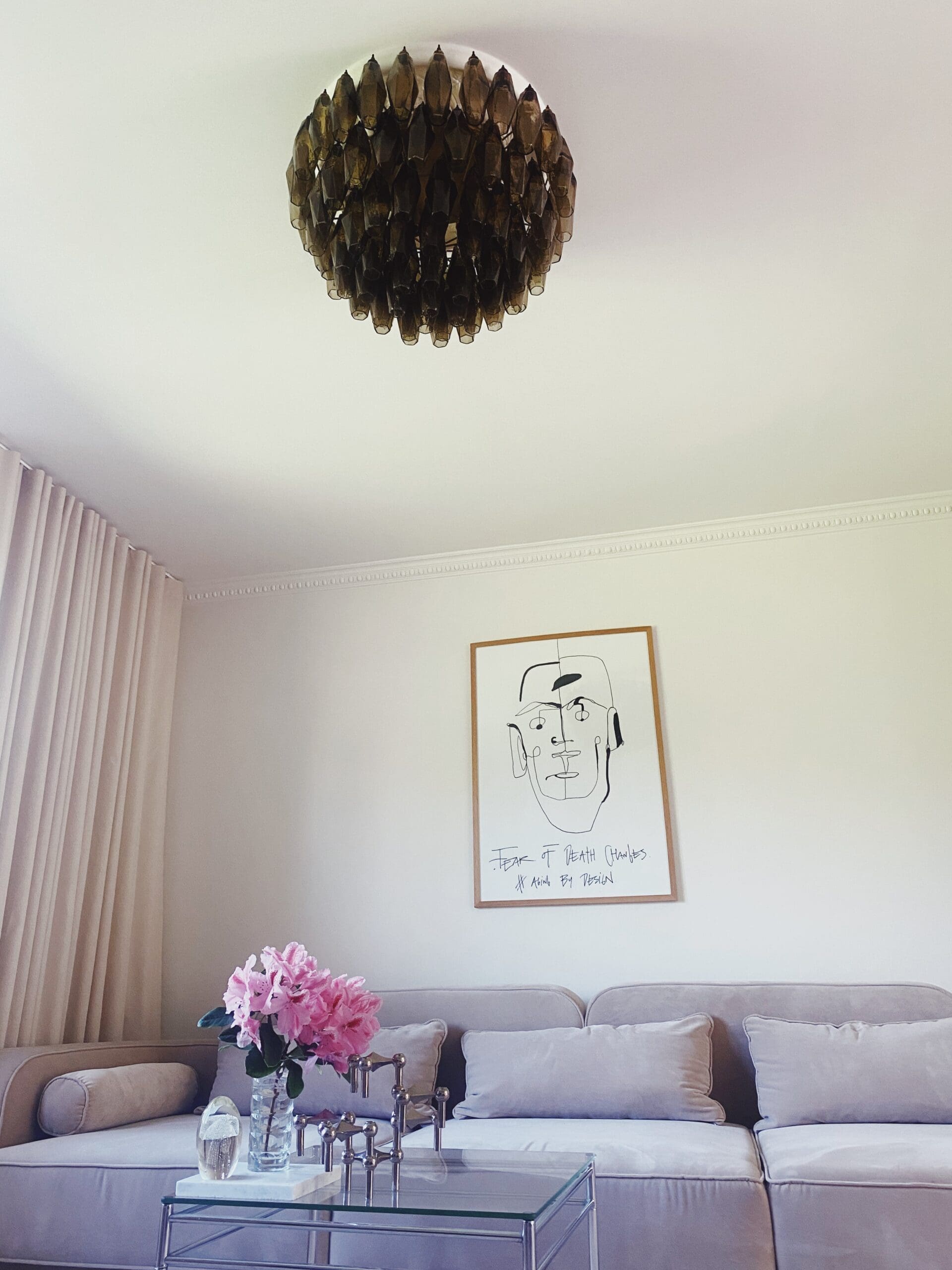 Murano Chandelier – Poliedri – 84 glasses by Meetlighting