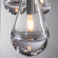 Modern Luxury Raindrop Round Chandelier,Raindrop Pendant Chandelier