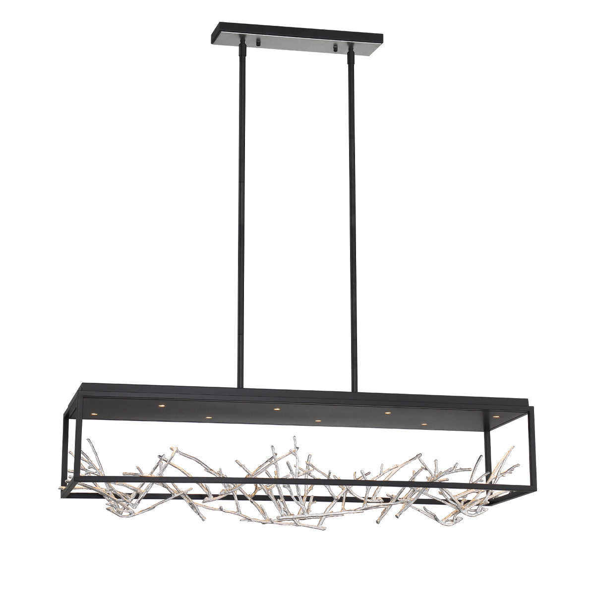 Aerie 8-Light 42" Linear Chandelier-MEET LIGHTING